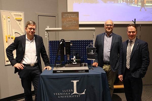 Inauguration WISE-est at LTU